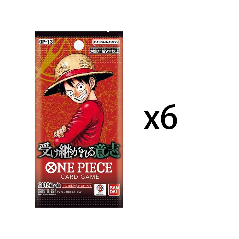 2025 New  One Piece TCG Game Card PRB02 the Best Vol.2 Booster Box Japanese Sealed Pre-Order OP13 Carrying on His Will