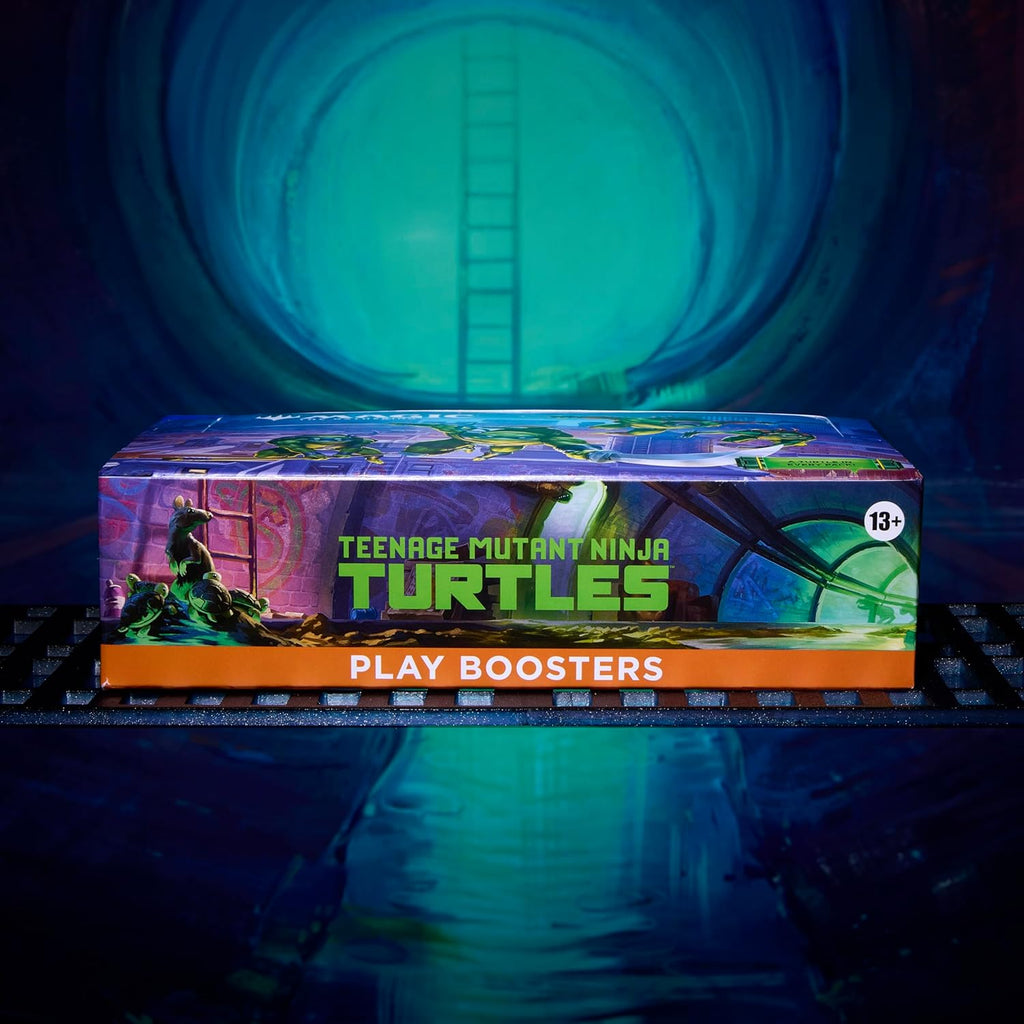 | Teenage Mutant Ninja Turtles - Play Booster Box | 30 Packs | Collectible Trading Card Game