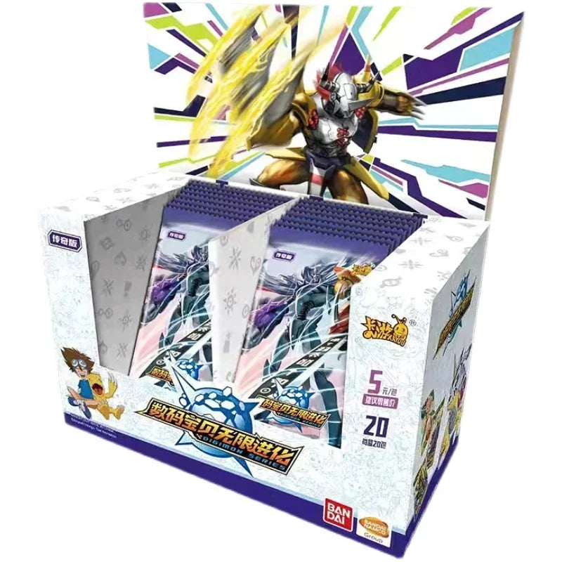 Genuine Digimon Card Legendary Edition Infinite Evolution Glory Edition SP Agumon Greymon Anime Collection Card Gift Toy