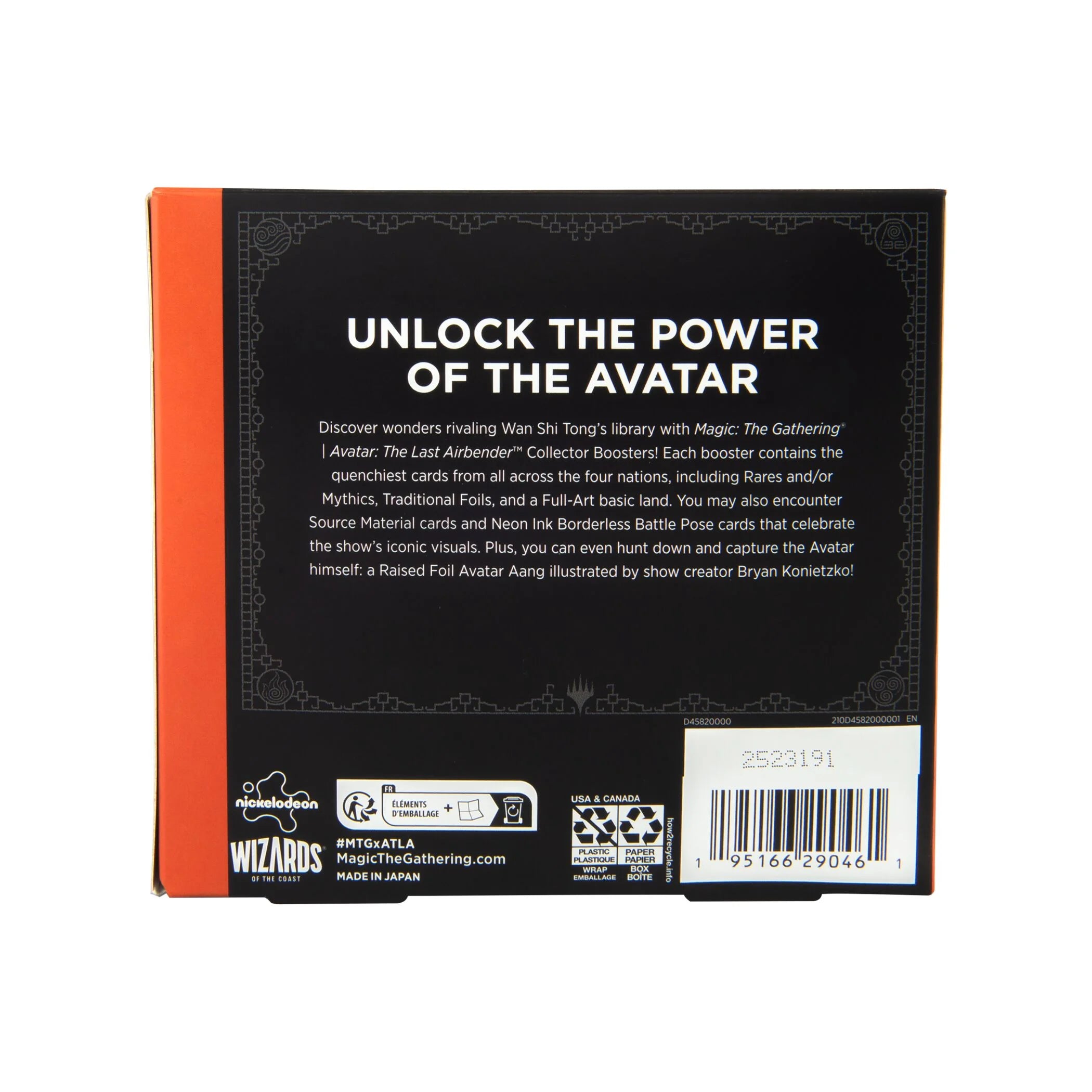 Avatar the Last Airbender Collector Booster Box 12Ct