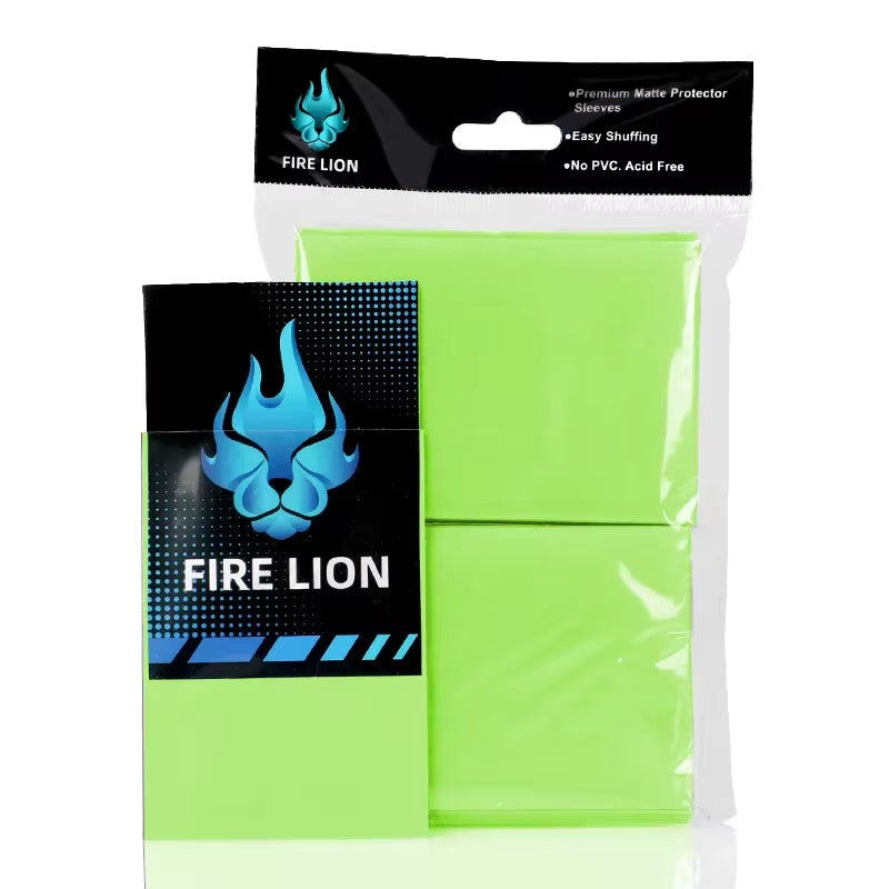 100PCS Card Sleeves 66X91Mm Matte Katana Trading Card Sleeve Holder TCG Cards Protector for Baseball Card MTG TCG Card Sleeves