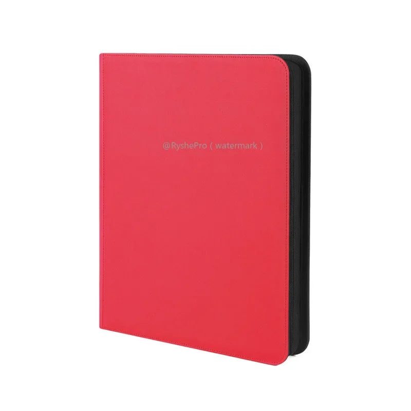 Toploader Binder Holds 252+ Top Loaders 9 Pocket Top Loader Binders for 3" X 4" Rigid Card Holders for MTG TCG Sport Cards