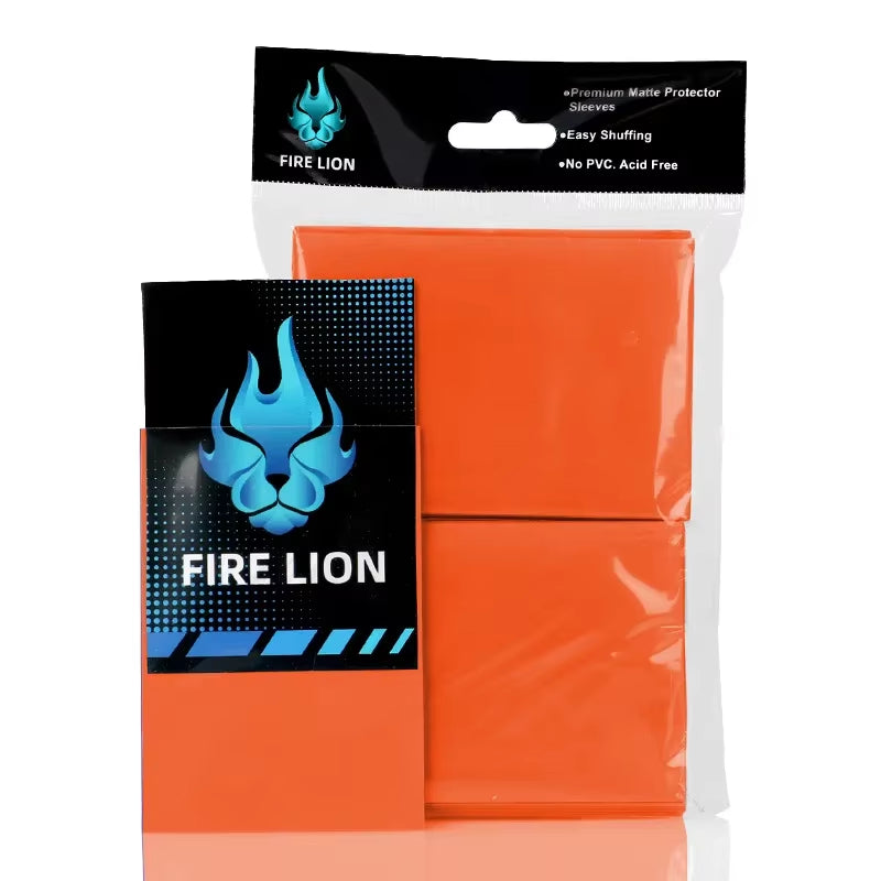 100PCS Card Sleeves 66X91Mm Matte Katana Trading Card Sleeve Holder TCG Cards Protector for Baseball Card MTG TCG Card Sleeves