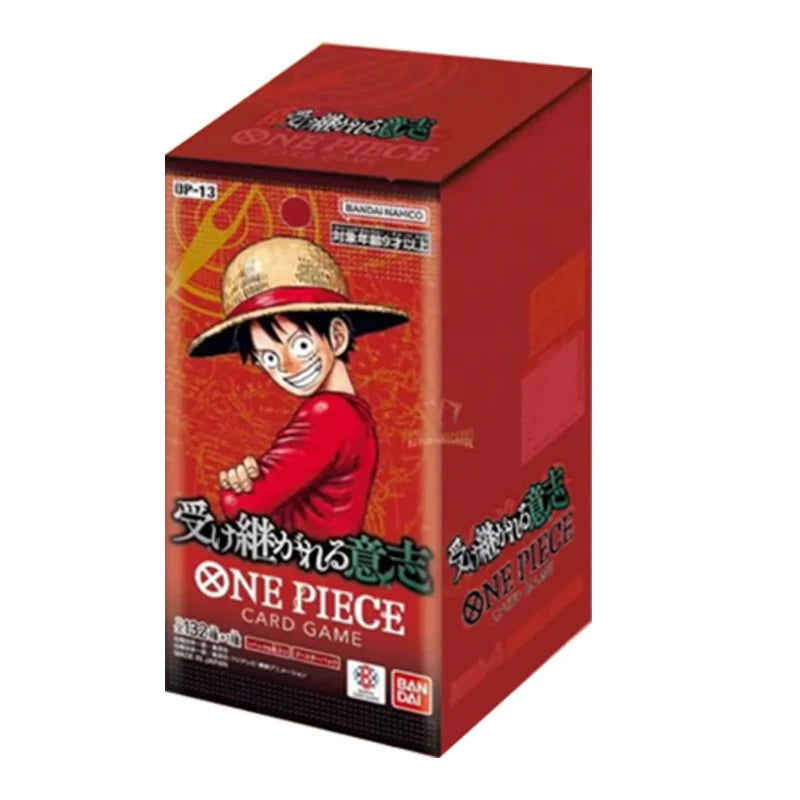 2025 New  One Piece TCG Game Card PRB02 the Best Vol.2 Booster Box Japanese Sealed Pre-Order OP13 Carrying on His Will