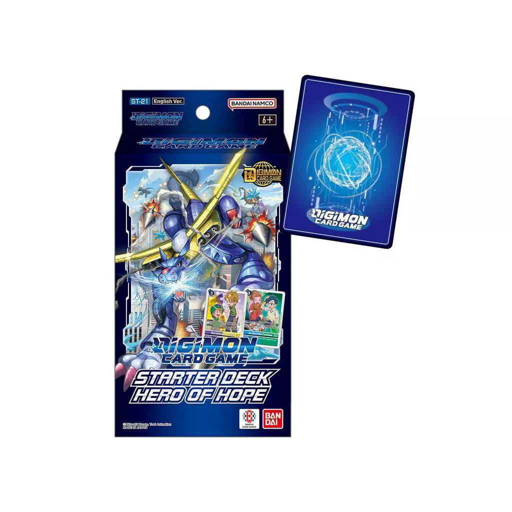 Excell Digimon Trading Card Game Starter Deck Hero of Hope ST-21