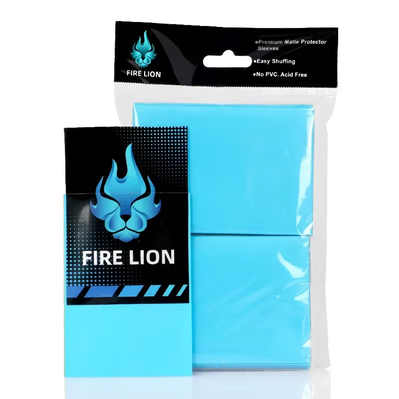 100PCS Card Sleeves 66X91Mm Matte Katana Trading Card Sleeve Holder TCG Cards Protector for Baseball Card MTG TCG Card Sleeves