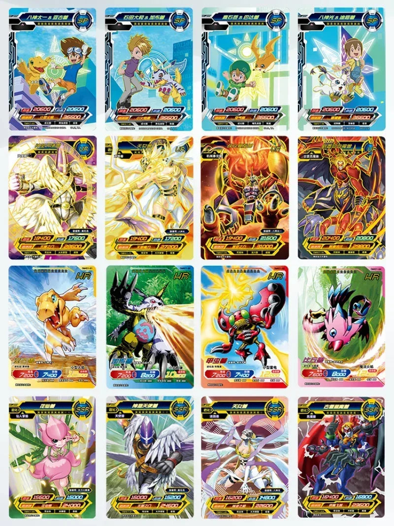 Genuine Digimon Card Legendary Edition Infinite Evolution Glory Edition SP Agumon Greymon Anime Collection Card Gift Toy