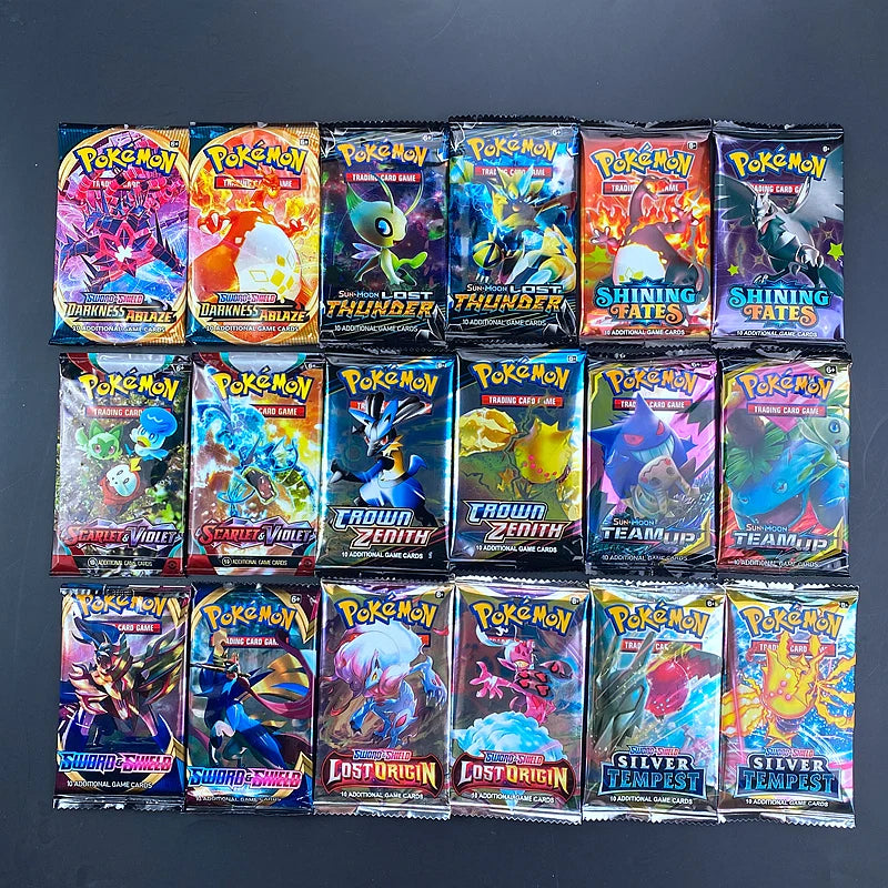 20/40Pc Pokemon Cards GX Tag Team Vmax EX Mega Energy Shining Pokemon Card Game Carte Trading Collection Cards Pokemon Cards