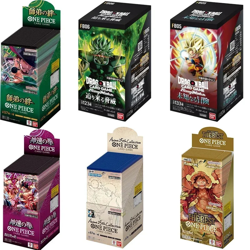 NEW Original  Full Series One Piece Card Game OP01-OP13 EB01-EB03 Romance Dawn JAPAN Anime TCG Booster BOX Collection Card