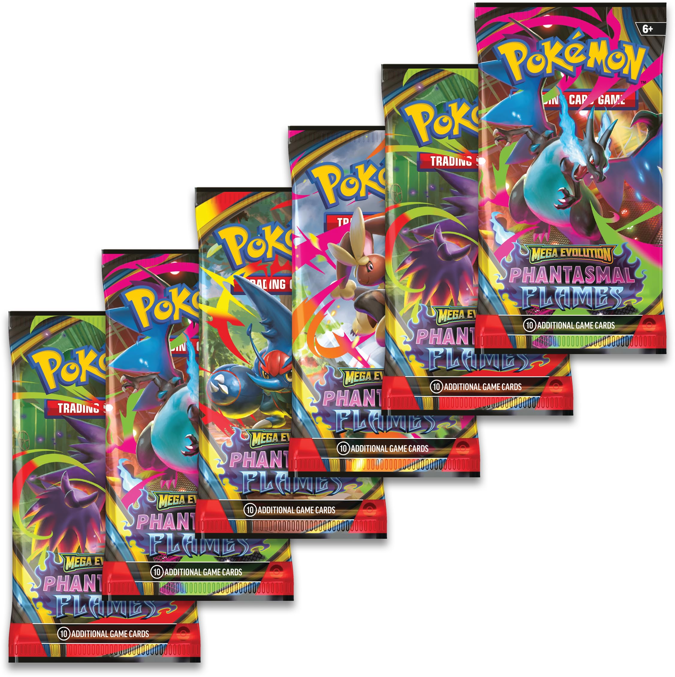 Pokemon Cards Trading PTCG Cards Booster Pack Phantasmal Flames English