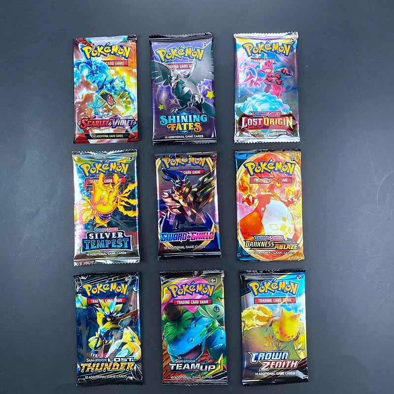 20/40Pc Pokemon Cards GX Tag Team Vmax EX Mega Energy Shining Pokemon Card Game Carte Trading Collection Cards Pokemon Cards