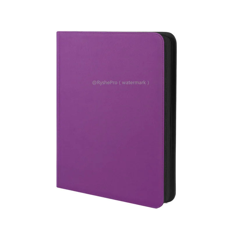 Toploader Binder Holds 252+ Top Loaders 9 Pocket Top Loader Binders for 3" X 4" Rigid Card Holders for MTG TCG Sport Cards