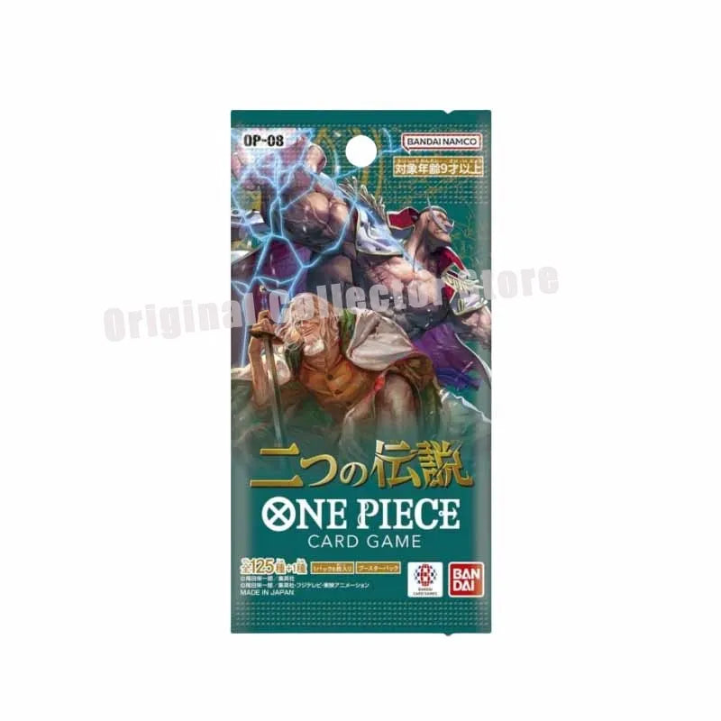 Original  One Piece Cards TCG Trading Game OPCG Authentic Japanese OP08 Replenish Bag Two Legend Collect Gift