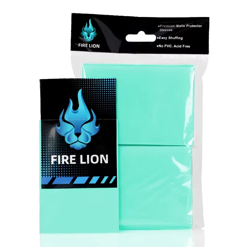 100PCS Card Sleeves 66X91Mm Matte Katana Trading Card Sleeve Holder TCG Cards Protector for Baseball Card MTG TCG Card Sleeves