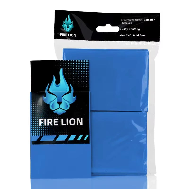 100PCS Card Sleeves 66X91Mm Matte Katana Trading Card Sleeve Holder TCG Cards Protector for Baseball Card MTG TCG Card Sleeves