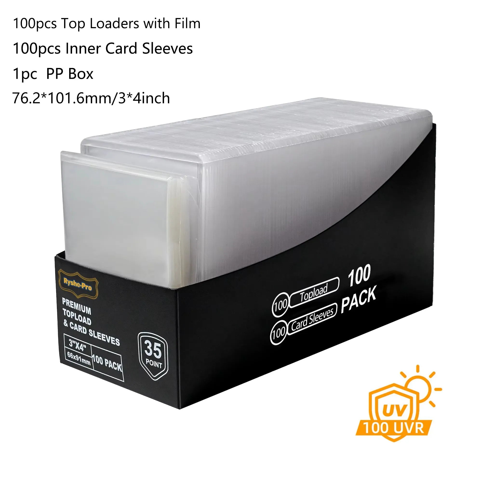 Toploader Binder Holds 252+ Top Loaders 9 Pocket Top Loader Binders for 3" X 4" Rigid Card Holders for MTG TCG Sport Cards