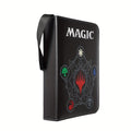 4 Pocket Trading Card Binder Album Holder Pages Folder Protector for Magic Trading Cards TCG - 3 Ring Zip Game Card Binder Album